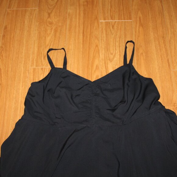 NWT Torrid Mini Wash Challis Skater Dress Deep Black size 3X - Picture 4 of 10